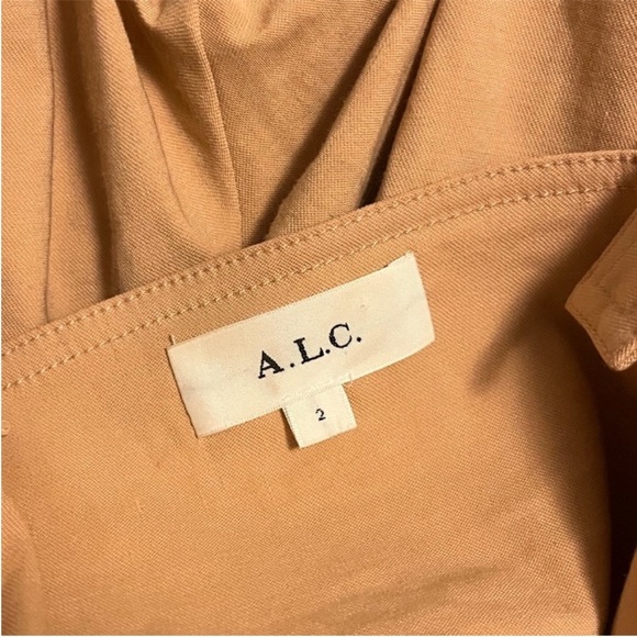 A.L.C. Cyprus Linen Jumpsuit Rose Ash 2 - Picture 8 of 9